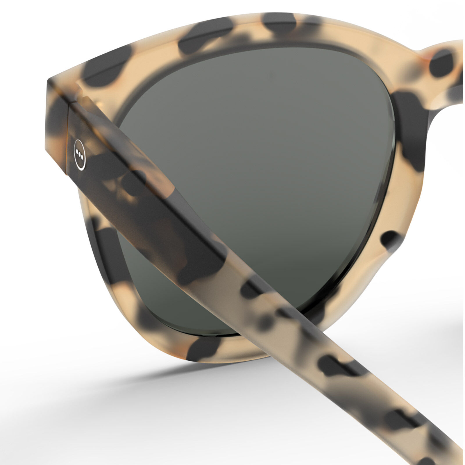 Oversized light tortoiseshell square sunglasses Fashion Tate Shop Tate
